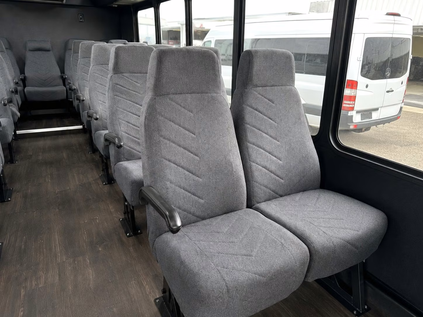 20 passenger minibus inside