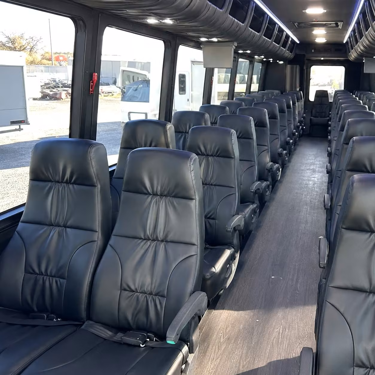 30 passenger minibus interior