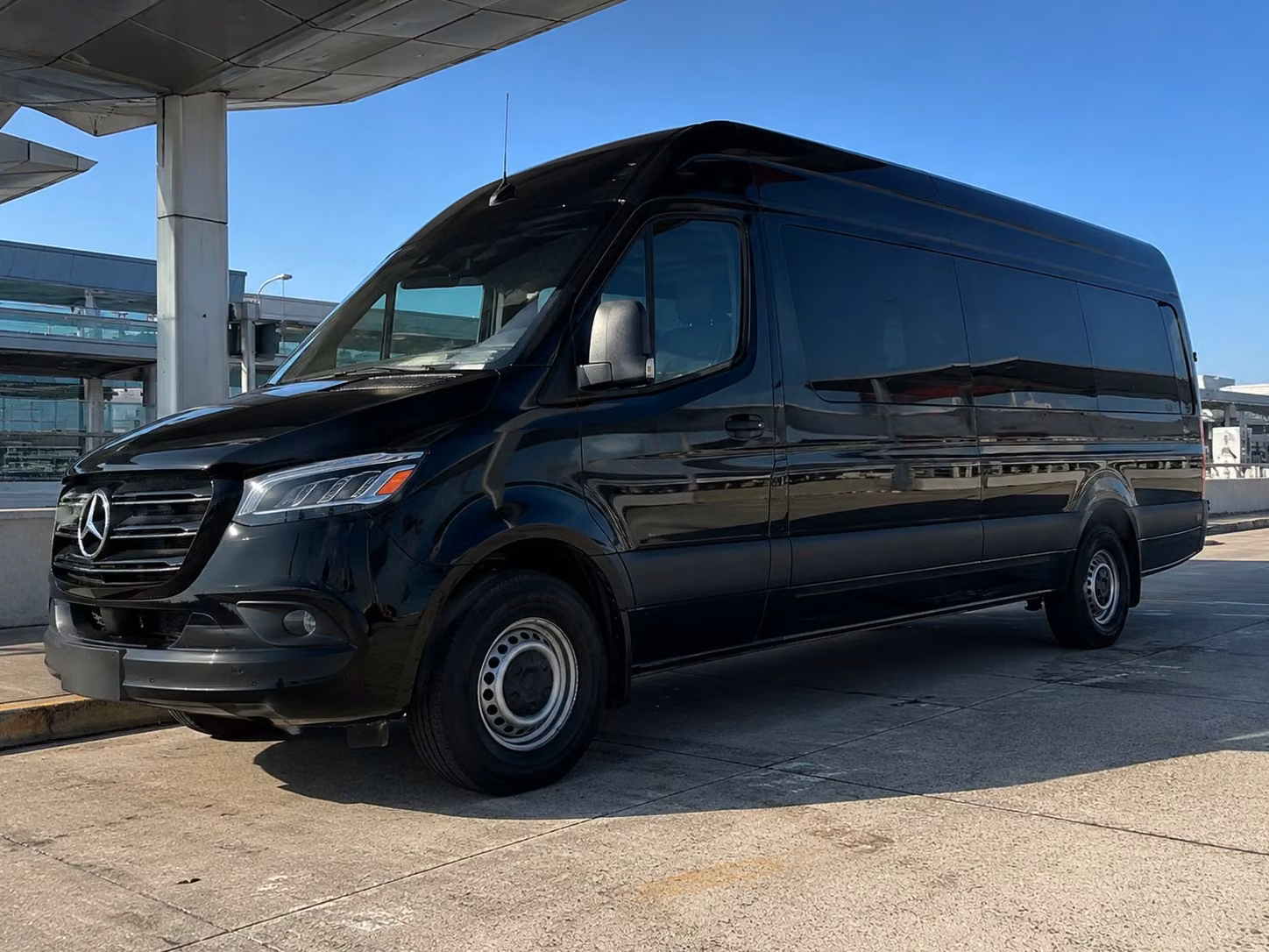 sprinter van with driver